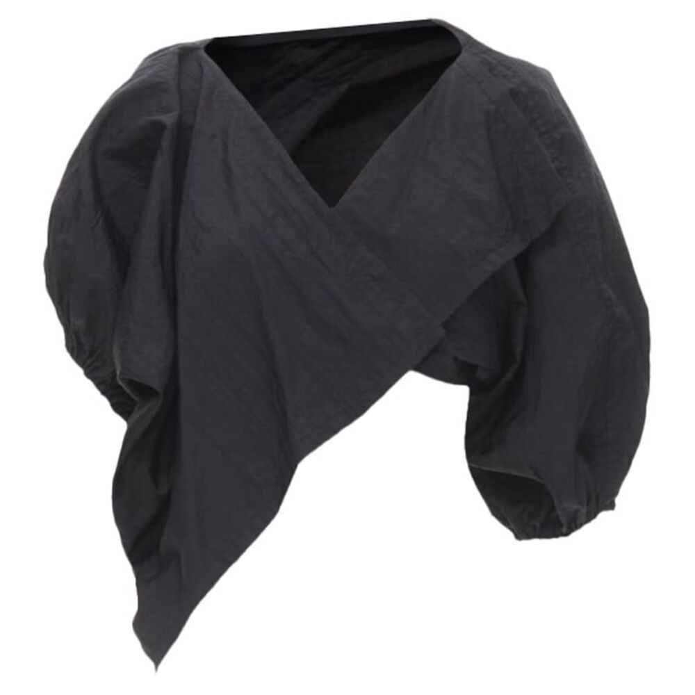 Comme Des Garcons Crinkled Shrug Jacket